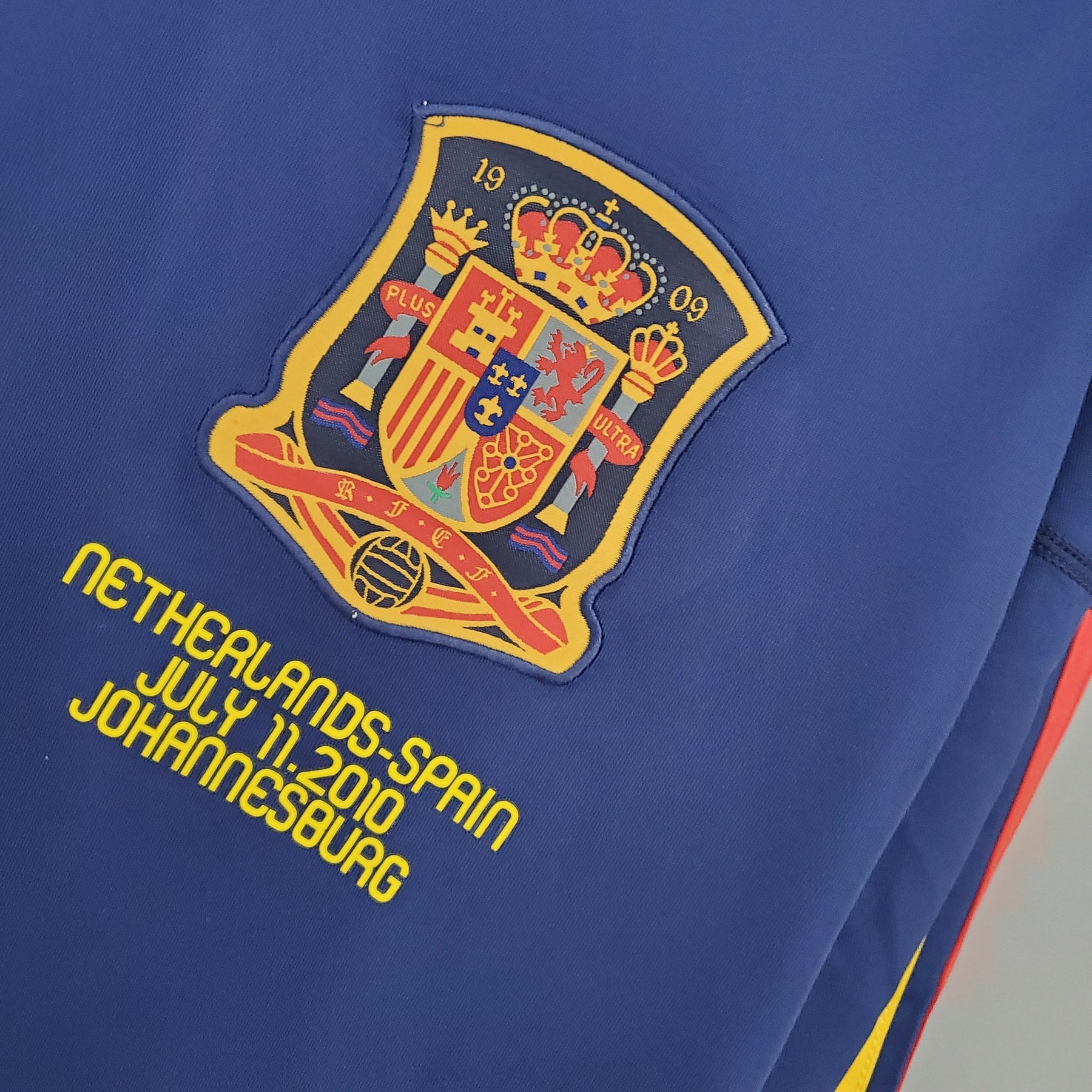 Spain Mundial Away Jersey 2010 Retro
