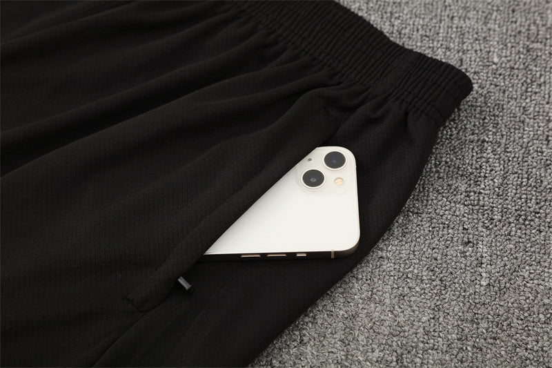 Kit Shirt + Shorts Paris Black/White 25/26