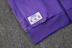 Real Madrid Purple Tracksuit Full-Zip 25/26