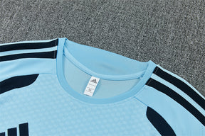 Completino Manica Corta Argentina 2026 Uomo Azzurro | Kit Allenamento