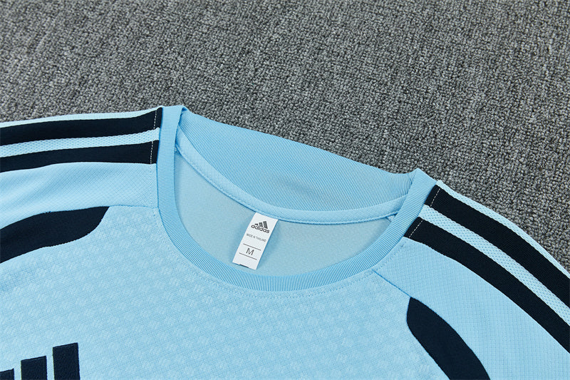 Completino Manica Corta Argentina 2026 Uomo Azzurro | Kit Allenamento