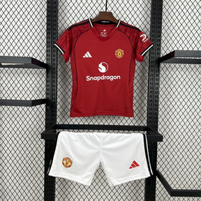 Manchester United Home 25/26 Kit Kids