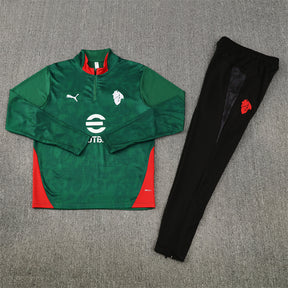 Tracksuit Milan Green/Black 25/26