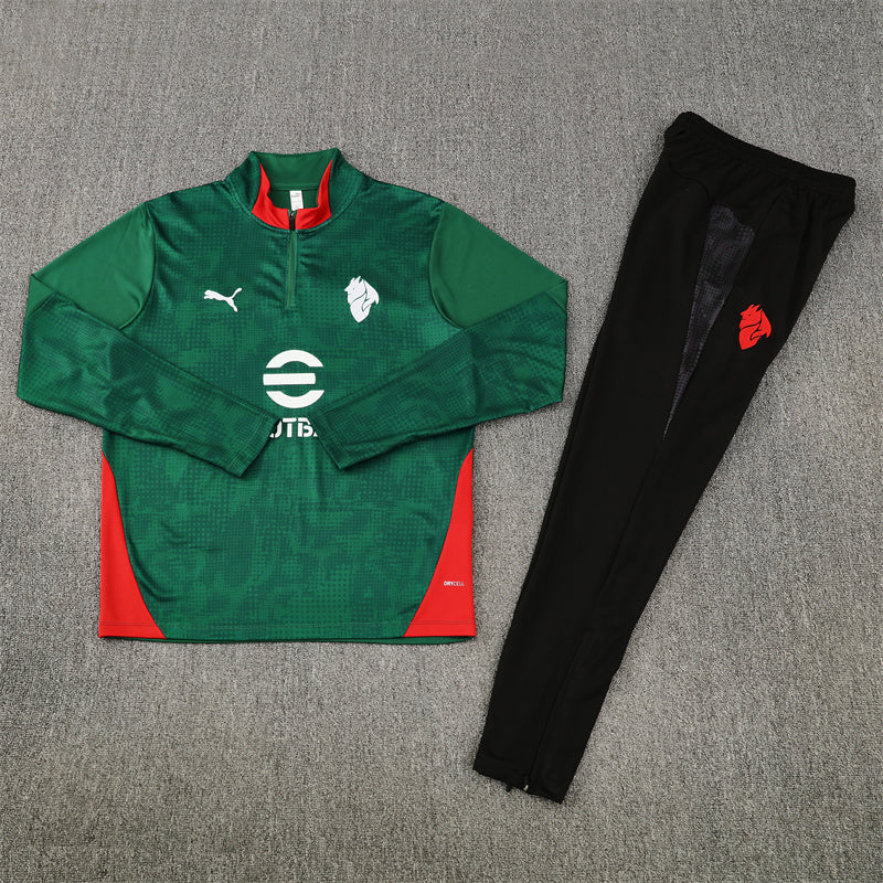 Tracksuit Milan Green/Black 25/26