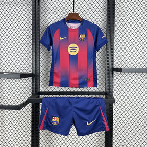 Barcelona Home 25/26 Kit Kids