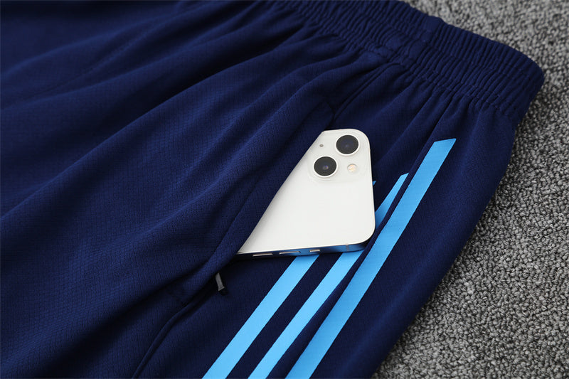 Kit Shirt + Shorts Real Madrid Grey/Blue Training 25/26
