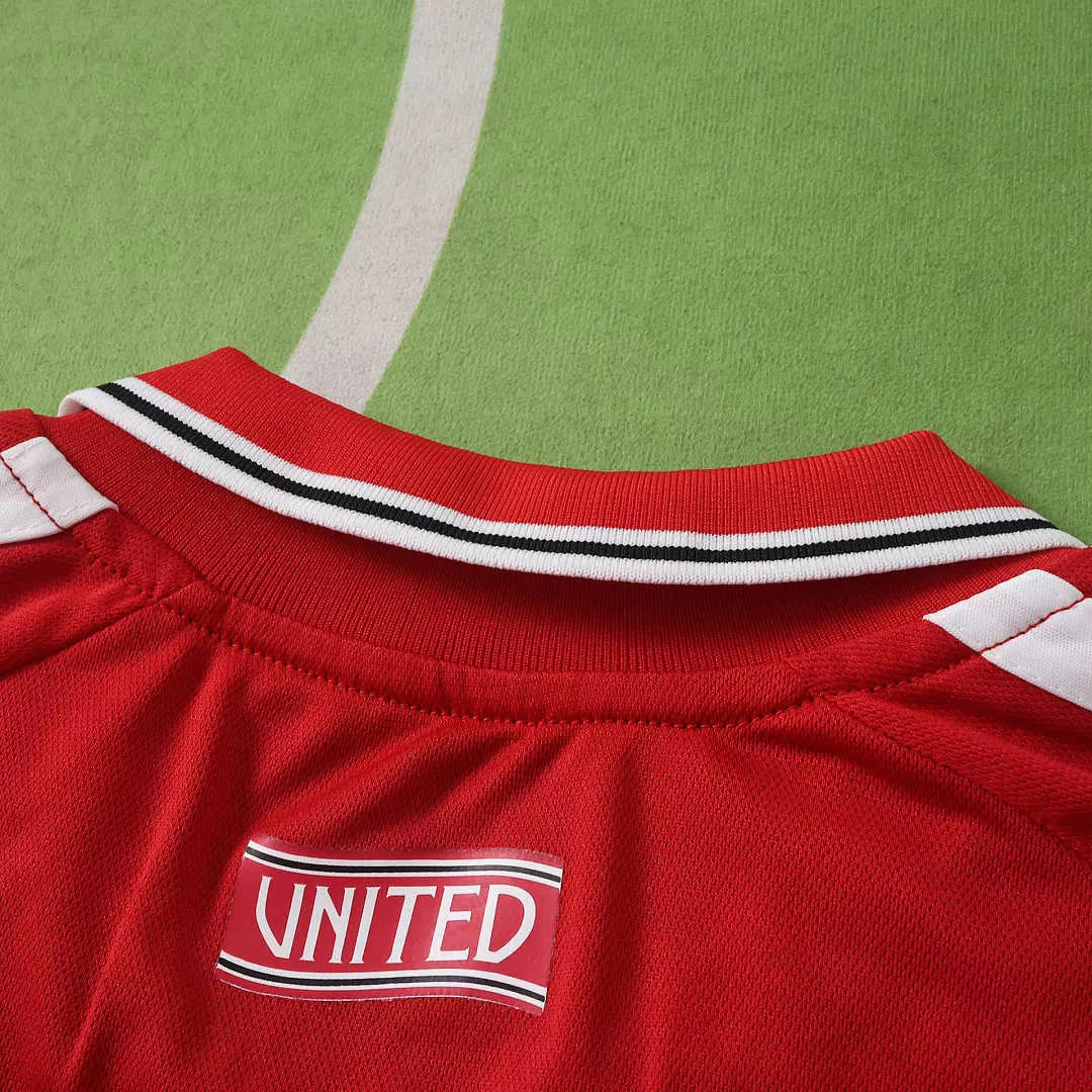 Maglia Manchester United Home 26/27 Manica Lunga Uomo Rosso | Maglia da Calcio