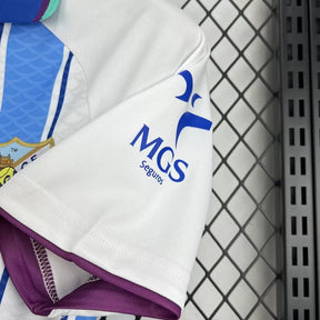 Maglia Málaga Home 26/27 Uomo Bianca Azzurra | Maglia da Calcio