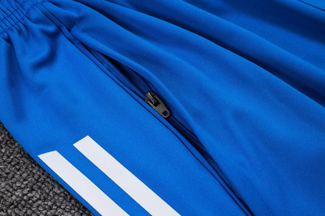 Completino Canottiera Real Madrid 25/26 Uomo Azzurro | Kit Allenamento