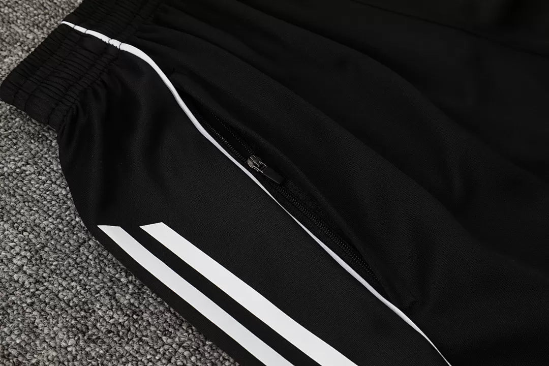 Completino Canottiera Real Madrid 25/26 Uomo Nero | Kit Allenamento