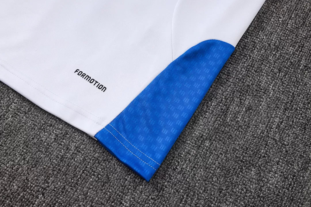 Tuta Colombia Bianco/Blu Half-Zip 2026 Uomo | Tuta da Calcio