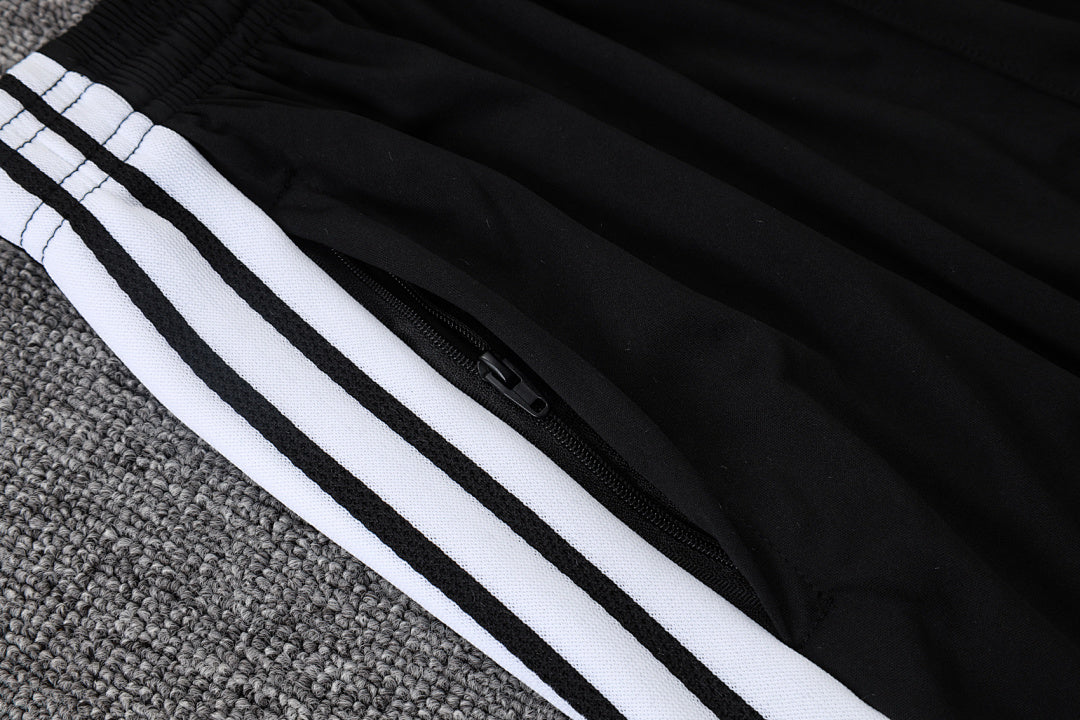 Tuta Real Madrid Nero/Bianco Half-Zip 26/27 Uomo | Tuta da Calcio