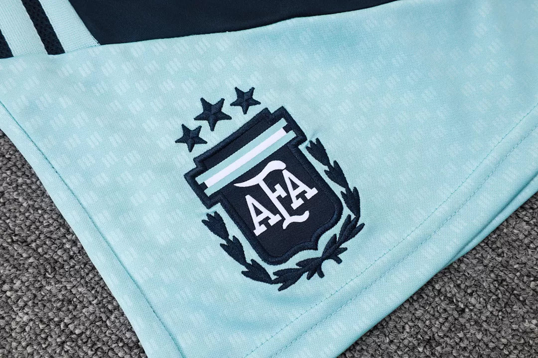 Completino Canottiera Argentina 26/27 Uomo Celeste | Kit Allenamento