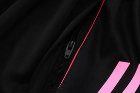 Completino Canottiera Arsenal 2025/26 Uomo Nero Rosa | Kit Allenamento