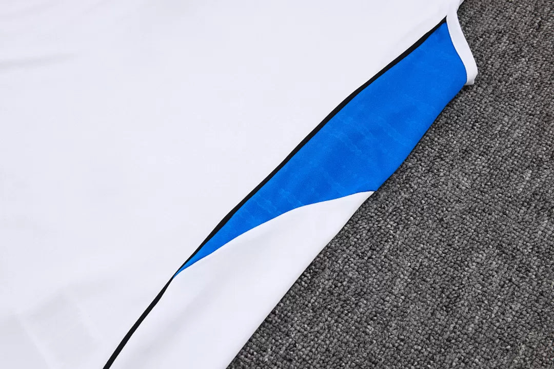 Completino Canottiera Manchester United 25/26 Uomo Bianco | Kit Allenamento