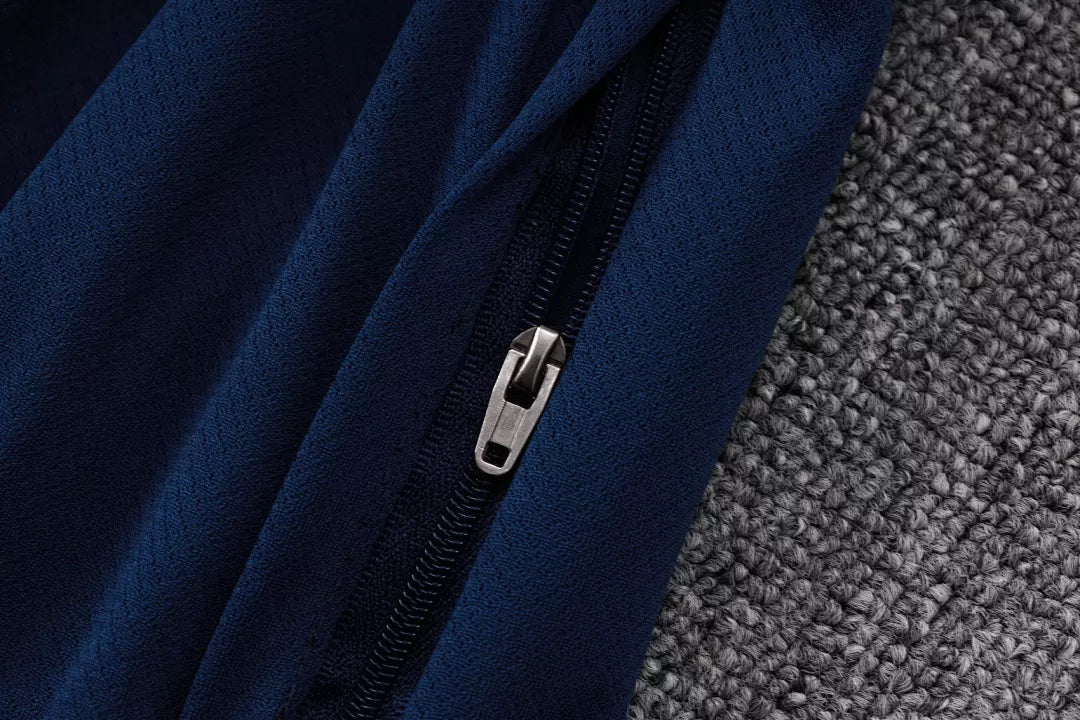Completino Canottiera Barcelona 2025/26 Uomo Blu Navy | Kit Allenamento