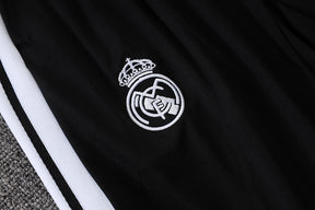 Tuta Real Madrid Nero/Bianco Half-Zip 26/27 Uomo | Tuta da Calcio