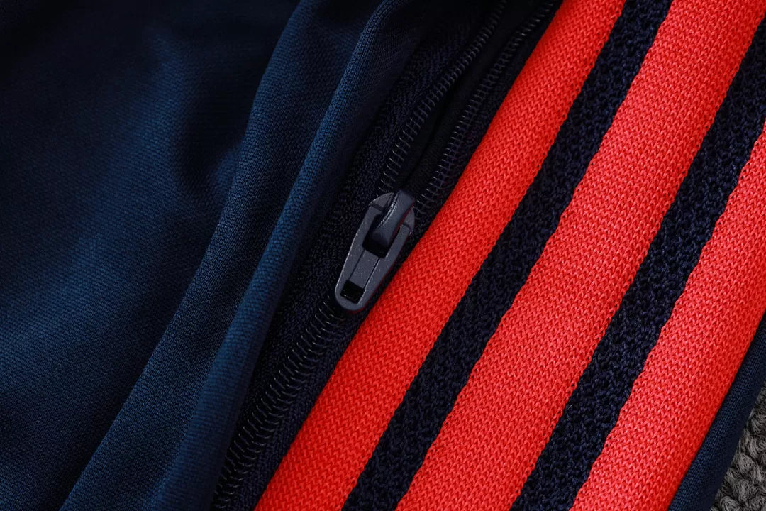 Tuta Colombia Bianco/Blu Half-Zip 2026 Uomo | Tuta da Calcio