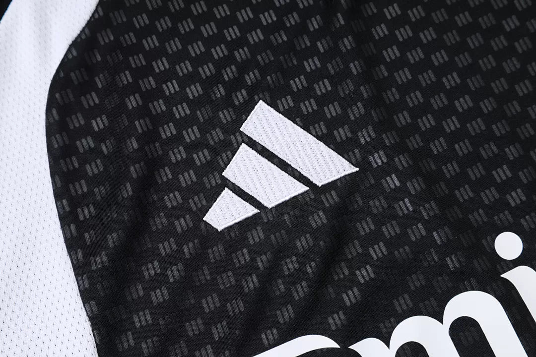 Completino Canottiera Real Madrid 26/27 Uomo Nero | Kit Allenamento