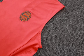 Completino Canottiera Bayern Munich 25/26 Uomo Rosso | Kit Allenamento