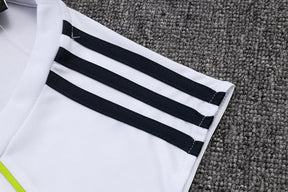 Completino Canottiera Real Madrid 25/26 Uomo Bianco | Kit Allenamento