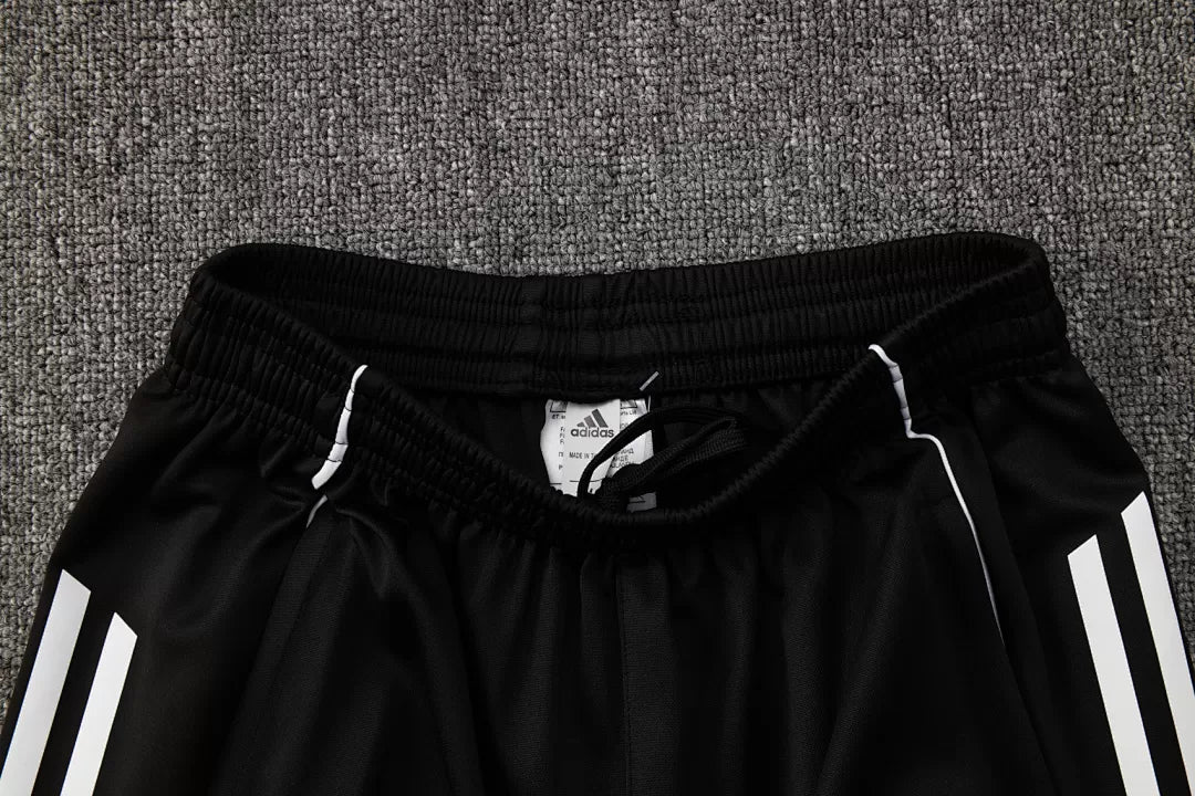 Completino Canottiera Real Madrid 25/26 Uomo Nero | Kit Allenamento