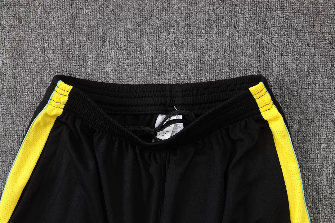 Completino Canottiera Brasile 26/27 Uomo Nero Giallo | Kit Allenamento