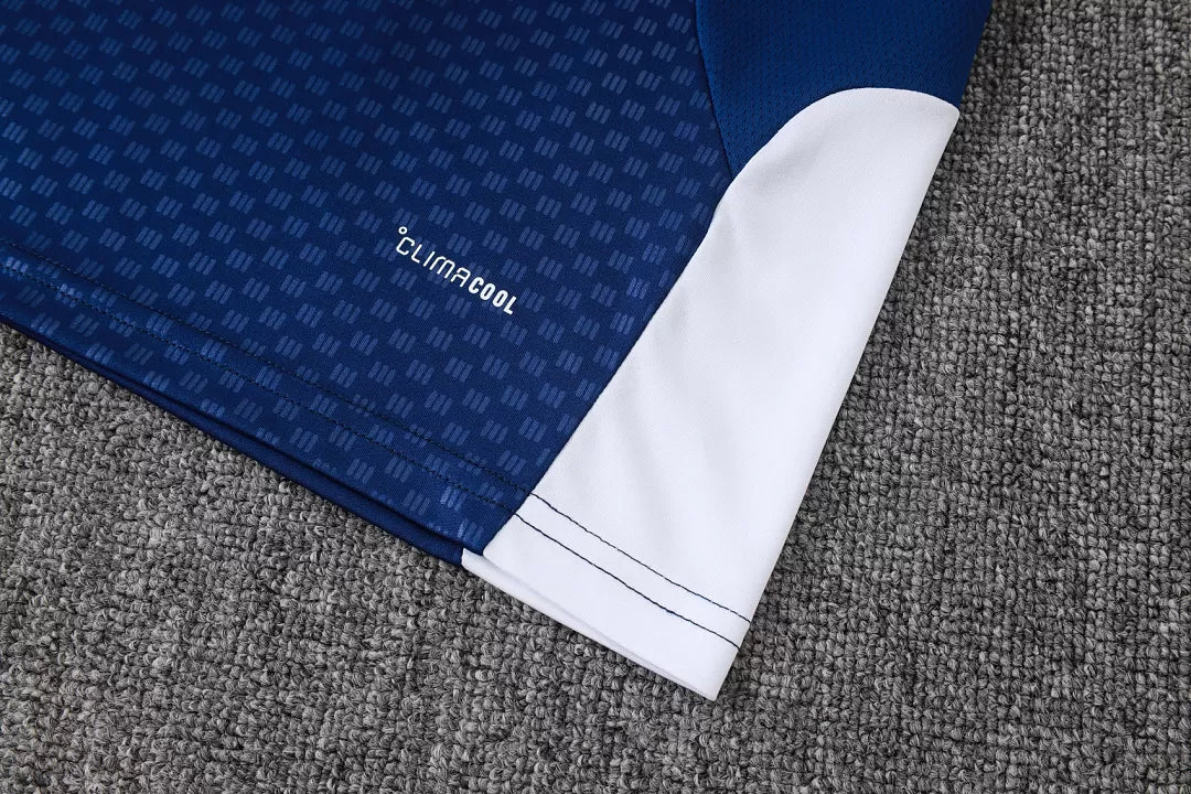 Completino Canottiera Real Madrid 26/27 Uomo Blu Navy | Kit Allenamento