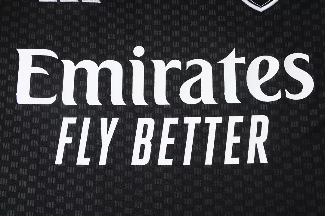 Completino Canottiera Arsenal 26/27 Uomo Nero | Kit Allenamento