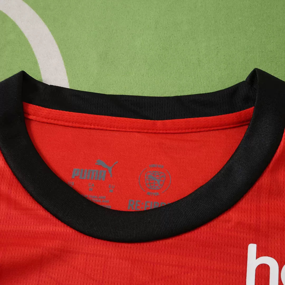 Maglia Rennes Home 26/27 Uomo Rossa | Maglia da Calcio