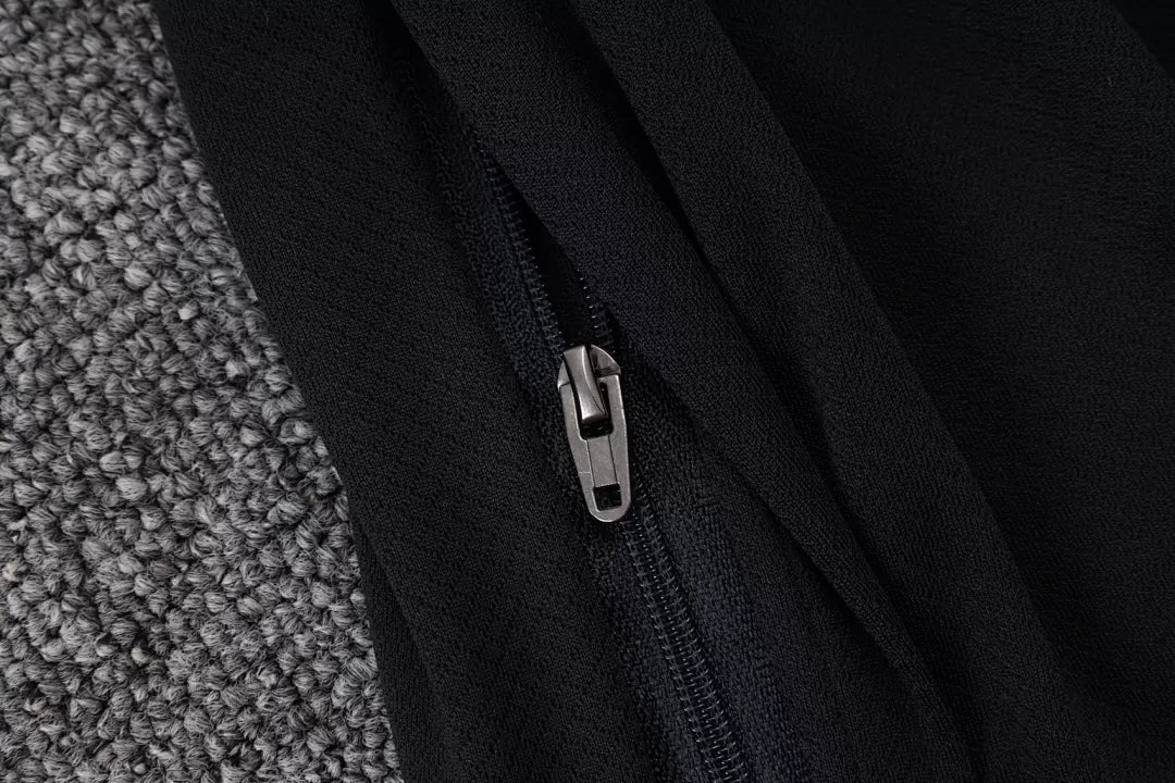 Completino Canottiera PSG 2025/26 Uomo Nero | Kit Allenamento