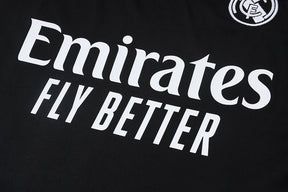Tuta Real Madrid Nero/Bianco Half-Zip 26/27 Uomo | Tuta da Calcio