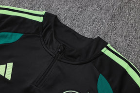 Tuta Messico Nero Half-Zip Uomo 2026 | Tuta da Calcio