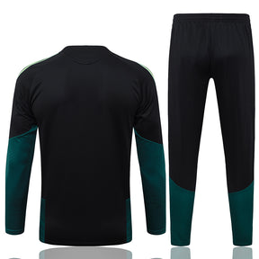 Tuta Messico Nero Half-Zip Uomo 2026 | Tuta da Calcio