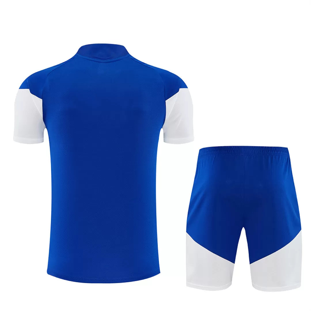 Completino Manica Corta 26/27 Uomo Blu Royal | Kit Allenamento