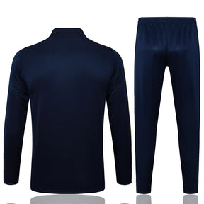 Tuta Blu Scuro Half-Zip Uomo | Tuta da Calcio