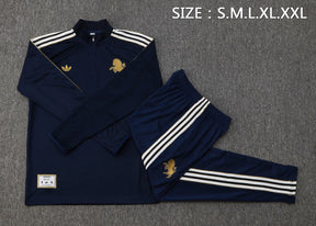Tuta Blu Scuro Half-Zip Uomo | Tuta da Calcio