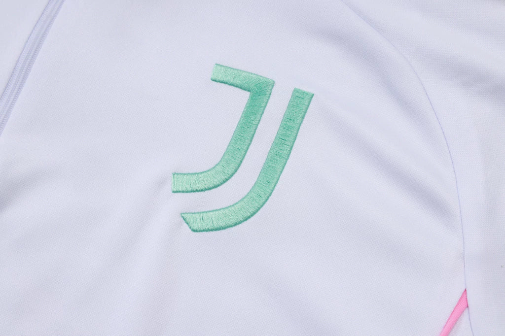 Tuta Bianco/Nera Half-Zip Uomo | Tuta da Calcio