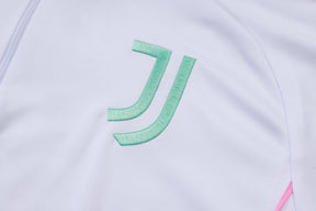 Tuta Bianco/Nera Half-Zip Uomo | Tuta da Calcio
