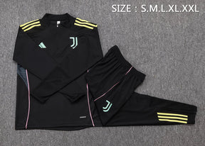 Tuta Nera Half-Zip Uomo | Tuta da Calcio