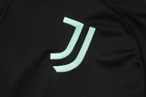 Tuta Nera Half-Zip Uomo | Tuta da Calcio