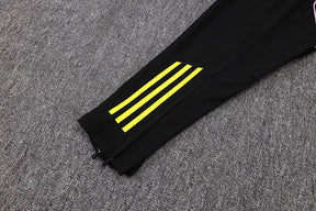 Tuta Nera Half-Zip Uomo | Tuta da Calcio