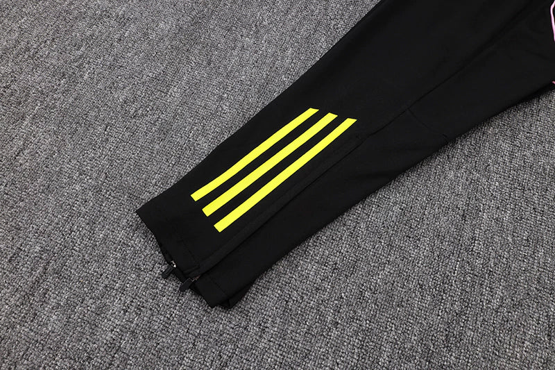 Tuta Nera Half-Zip Uomo | Tuta da Calcio