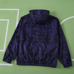 Giacca a Vento Barcelona 26/27 Uomo Blu Viola | Giacca a Vento da Calcio