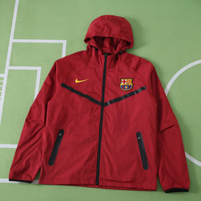 Giacca a Vento Barcelona 26/27 Uomo Rosso | Giacca a Vento da Calcio