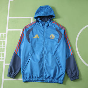 Giacca a Vento Bayern Munich 26/27 Uomo Azzurro | Giacca a Vento da Calcio