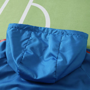 Giacca a Vento Bayern Munich 26/27 Uomo Azzurro | Giacca a Vento da Calcio