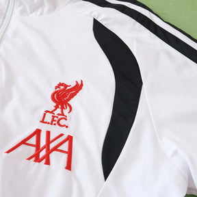 Giacca a Vento Liverpool 26/27 Uomo Bianco | Giacca a Vento da Calcio