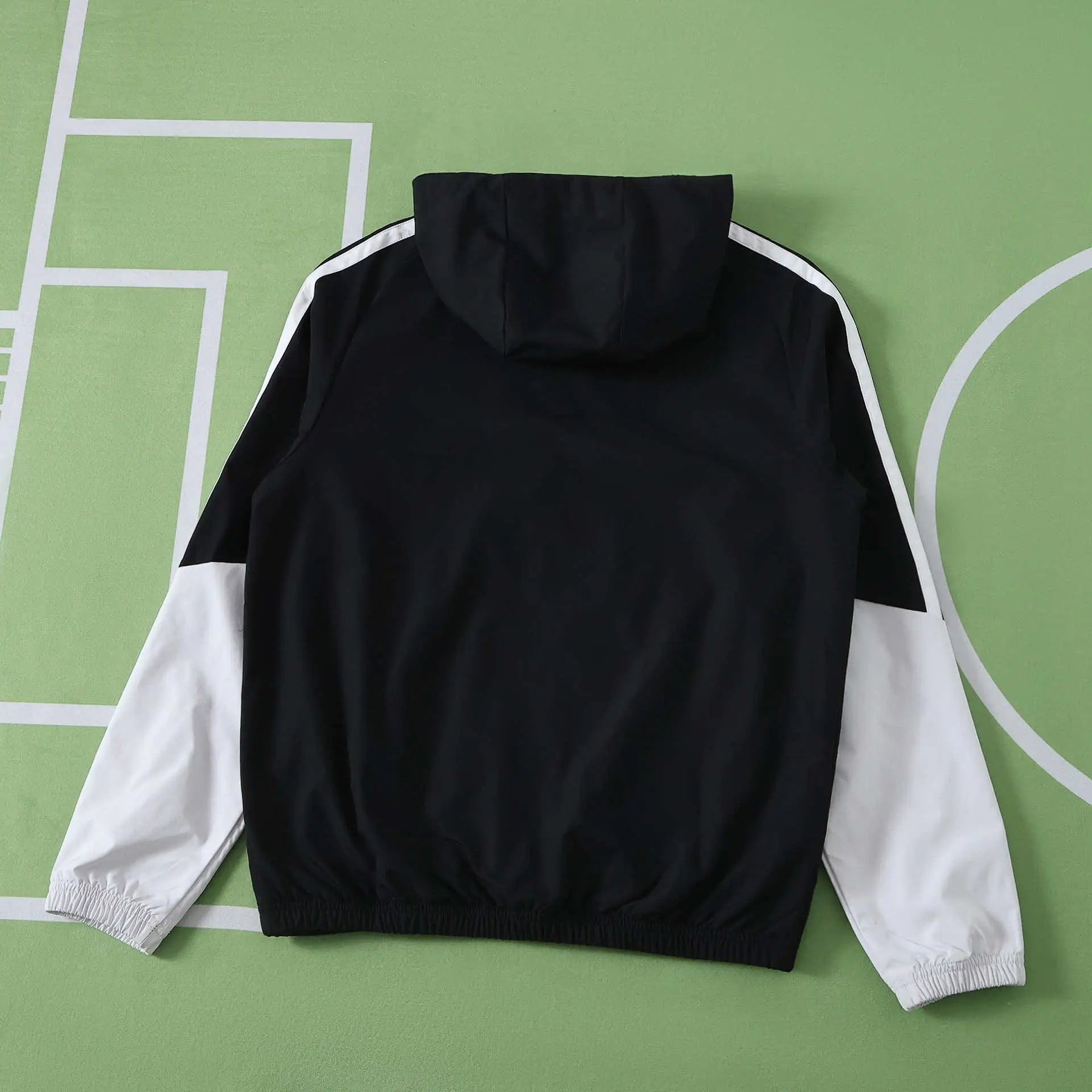 Giacca a Vento Liverpool 26/27 Uomo Nero e Bianco | Giacca a Vento da Calcio