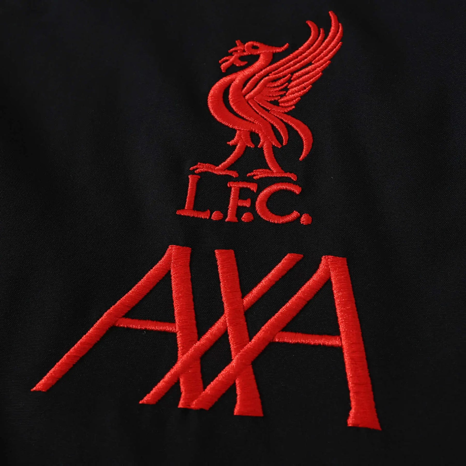 Giacca a Vento Liverpool 26/27 Uomo Nero e Bianco | Giacca a Vento da Calcio